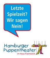 Hamburger Puppenspiel-Theater: Protest-Logo